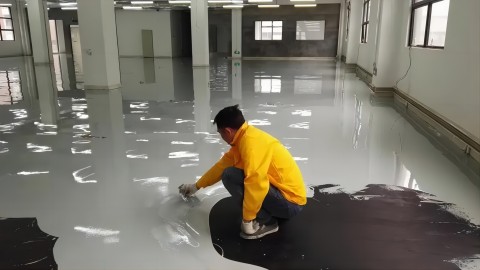 嘉鱼防腐防静电地坪,防腐防静电自流平地坪